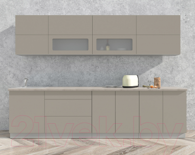 Готовая кухня Интерлиния Мила Матте 3.0 А