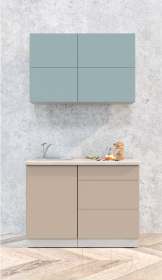 Готовая кухня Интерлиния Мила Матте 1.1 А