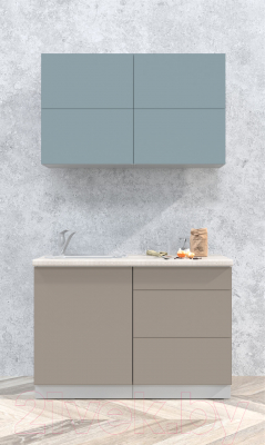 Готовая кухня Интерлиния Мила Матте 1.2 А