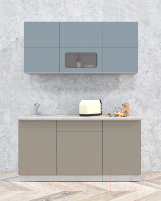 Готовая кухня Интерлиния Мила Матте 1.6 А