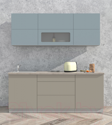 Готовая кухня Интерлиния Мила Матте 2.0 А