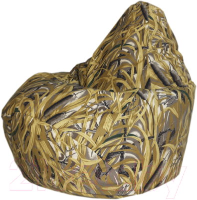 Бескаркасное кресло Flagman Груша Мега Г3.7-24 (камыш) - фото