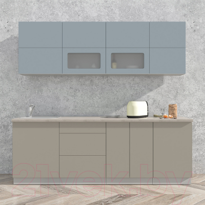 Готовая кухня Интерлиния Мила Матте 2.3 А