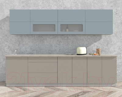 Готовая кухня Интерлиния Мила Матте 3.0 А