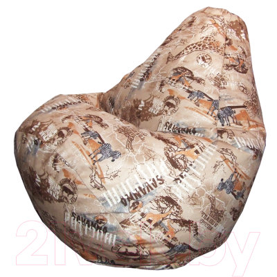 Бескаркасное кресло Flagman Груша Мега Г3.5-95 (Geraffe) - фото