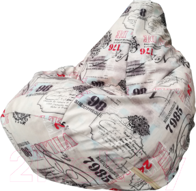 Бескаркасное кресло Flagman Груша Мега Г3.5-100 (Hotel) - фото