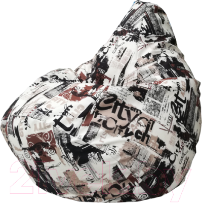 Бескаркасное кресло Flagman Груша Мега Г3.5-133 (Modern) - фото