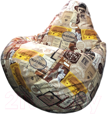 Бескаркасное кресло Flagman Груша Мега Г3.5-148 (Elysse 3) - фото