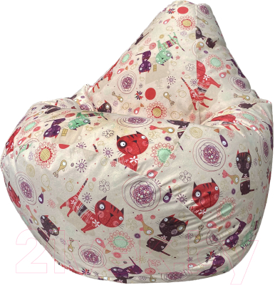 Бескаркасное кресло Flagman Груша Мега Г3.5-156 - фото