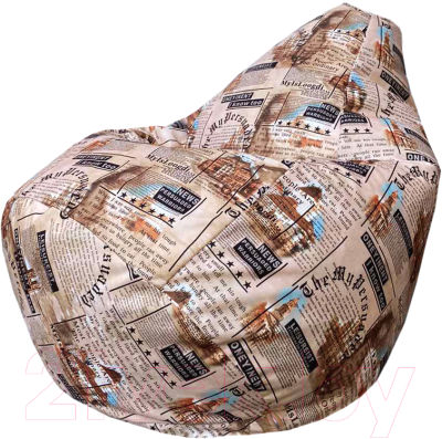 Бескаркасное кресло Flagman Груша Мега Г3.5-171 (News) - фото