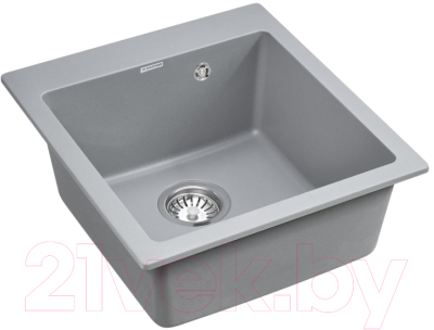Мойка кухонная Paulmark PM104651-GRM