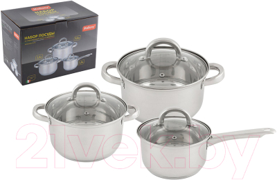 Набор кухонной посуды Mallony Mediano-Set / 981056