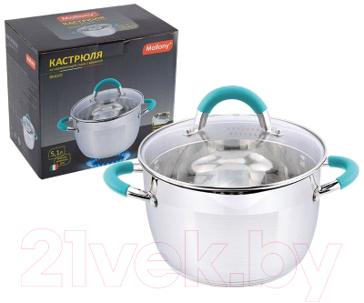 Кастрюля Mallony Bravo / 005431