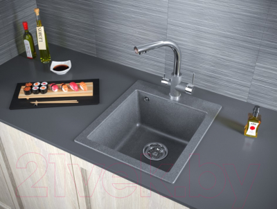 Мойка кухонная Paulmark PM104249-DG