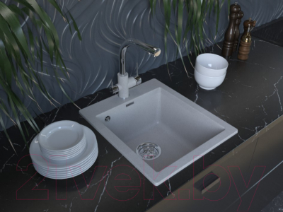 Мойка кухонная Paulmark PM104249-GR