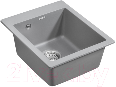 Мойка кухонная Paulmark PM104249-GRM