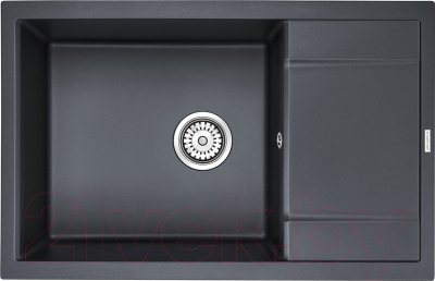 Мойка кухонная Paulmark PM317850-BLM - фото