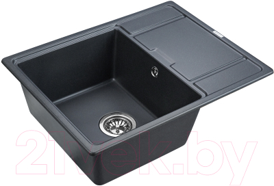 Мойка кухонная Paulmark PM216550-BLM