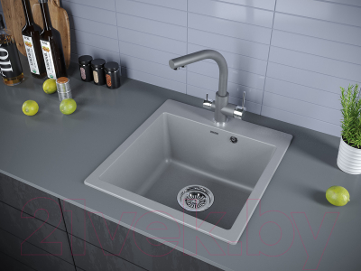 Мойка кухонная Paulmark PM105152-GRM