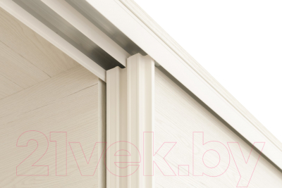 Шкаф-купе Рэйгрупп B 237 BBB Bromo РГ-07.03 (дуб бордо лайт/белый матовый)