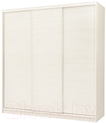 Шкаф-купе Рэйгрупп B 207 VVH Bromo РГ-08.03 (дуб бордо лайт/белый матовый) - фото