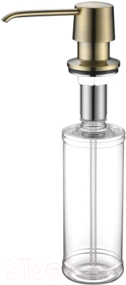 Дозатор встраиваемый в мойку Paulmark Sauber D001-BR - фото