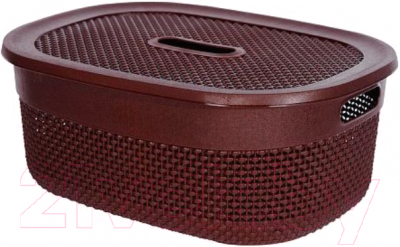 Корзина Эльфпласт Ariana EP561 (коричневый) - фото