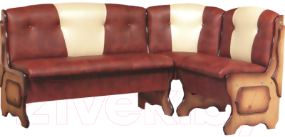 Уголок кухонный мягкий Анмикс Ладога 2д - фото