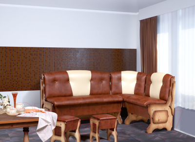 Уголок кухонный мягкий Анмикс Ладога 2д