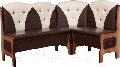 Уголок кухонный мягкий Анмикс Ладога 3д - фото