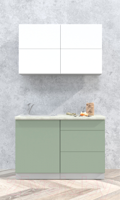 Готовая кухня Интерлиния Мила Матте 1.2 А