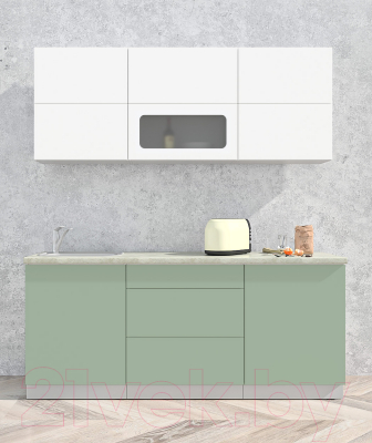 Готовая кухня Интерлиния Мила Матте 1.9 А