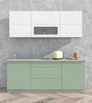 Готовая кухня Интерлиния Мила Матте 2.0 А