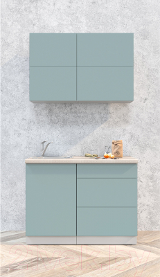 Готовая кухня Интерлиния Мила Матте 1.1 А