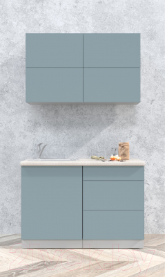 Готовая кухня Интерлиния Мила Матте 1.2 А