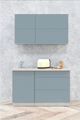 Готовая кухня Интерлиния Мила Матте 1.3 А