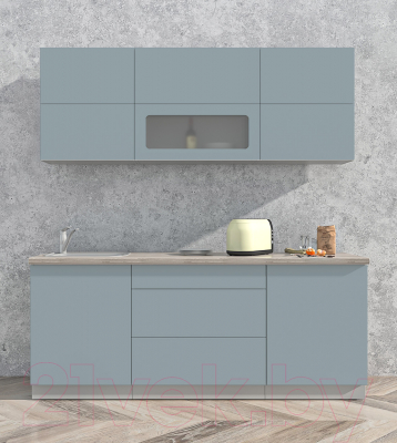 Готовая кухня Интерлиния Мила Матте 2.0 А