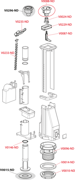Спускной клапан Alcadrain A08A