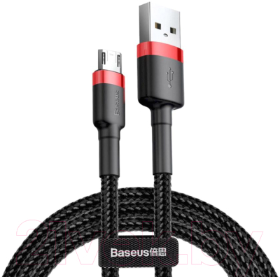 Кабель Baseus Cafule USB A - microUSB 2.4A / CAMKLF-B91 - фото