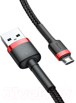Кабель Baseus Cafule USB A - microUSB 2.4A / CAMKLF-B91
