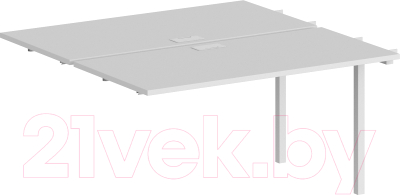 Стол-приставка Norden 280x143.8x75 /:SG.215.WH.44.WH (белый) - фото