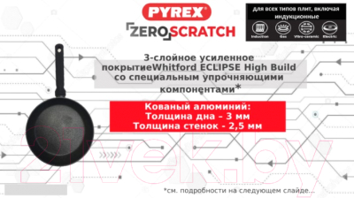 Сковорода Pyrex Zero Scratch / ZC24DF4