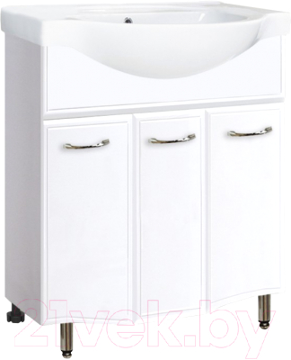 Тумба под умывальник Vako Венеция Эрика 80 / 10274 - фото