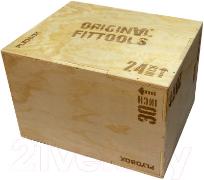 Тумба для кроссфита Original FitTools FT-PLYO1