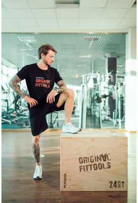 Тумба для кроссфита Original FitTools FT-PLYO1