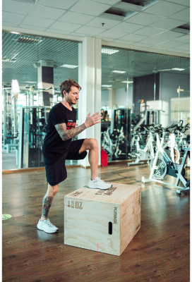 Тумба для кроссфита Original FitTools FT-PLYO1