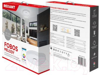 Потолочный светильник Rexant Fobos Melody 624-002