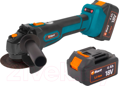 Угловая шлифовальная машина Bort BWS-18Li-125 (93722340)