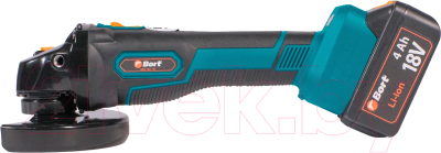 Угловая шлифовальная машина Bort BWS-18Li-125 (93722340)