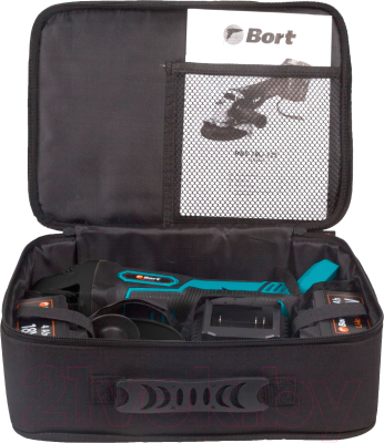 Угловая шлифовальная машина Bort BWS-18Li-125 (93722340)